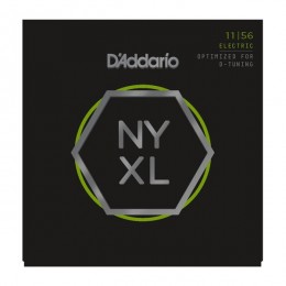 D'Addario NYXL1156 Medium Top/X-Heavy Bottom Струны для электрогитары, 11-56