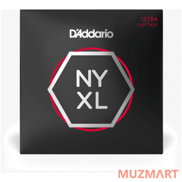 D'Addario NYXL1254 Heavy Струны для электрогитары, 12-54