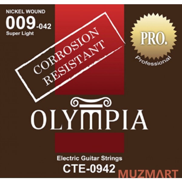 Olympia CTE 0942 Струны для электрогитары