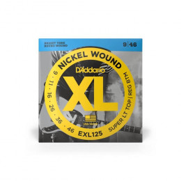 D'Addario EXL125-10P Струны для электрогитары (набор из 10 комплектов)