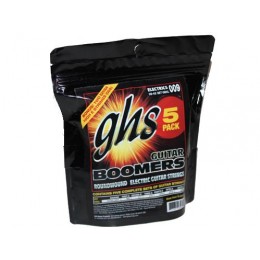 GHS GBL5 Pack Струны для электрогитары, комплект из 5 пачек