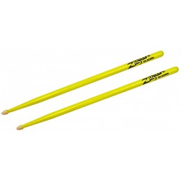 Zildjian 5A Acorn Neon Yellow Барабанные палочки