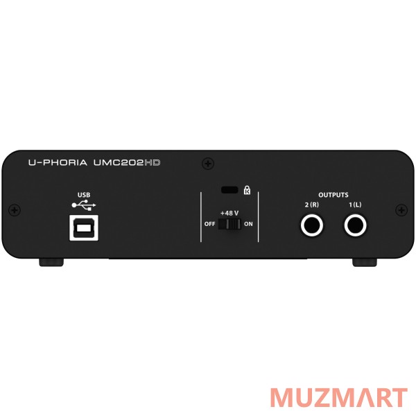 Behringer UMC202HD Внешний USB-аудиоинтерфейс