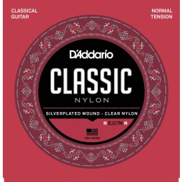 D'Addario EJ27N Струны для классической гитары, посеребренная медь
