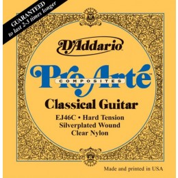 D'Addario EJ46C Hard Струны для классической гитары