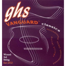 GHS 2510 High Струны для классической гитары, никелированная обмотка