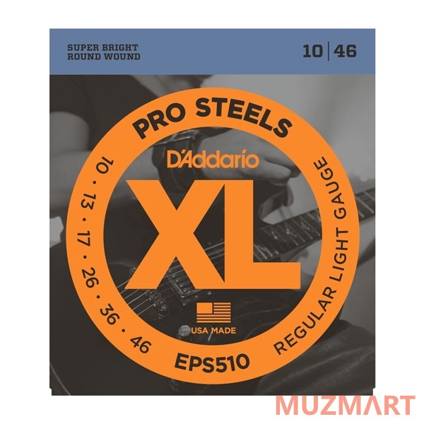 D'Addario EPS510 Regular Light Струны для электрогитары