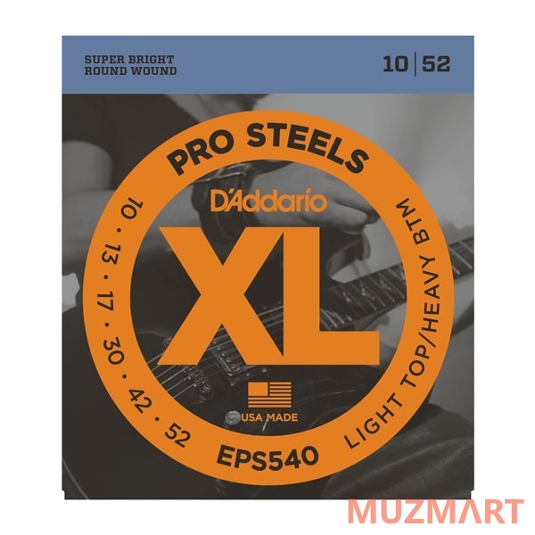 D'Addario EPS540 Light TOP/HEAVY Bottom Струны для электрогитары