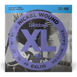 D'Addario EXL115 Струны для электрогитары 11-49