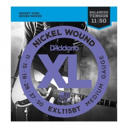 D'Addario EXL115BT Cтруны для электрогитары 11-50