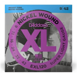 D'Addario EXL120 Струны для электрогитары
