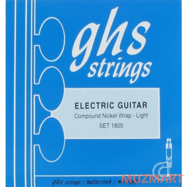 GHS 1800 Light Cтруны для электрогитары