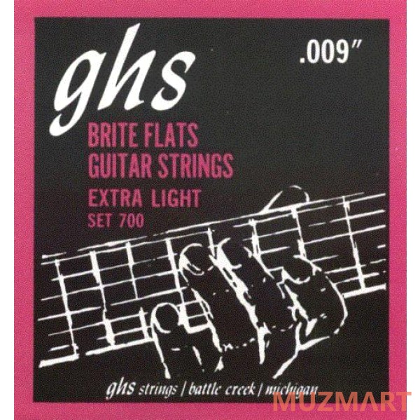 GHS 700 Extra Light Cтруны для электрогитары
