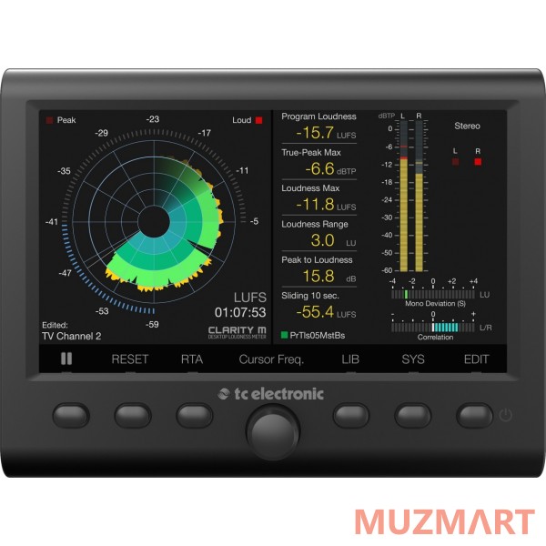 TC Electronic Clarity M Измеритель громкости cтерео и 5.1