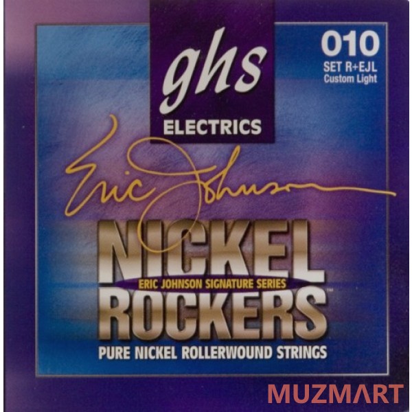 GHS R+EJL Eric Johnson Custom Light Струны для электрогитары
