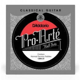 D'Addario CBN-3T Комплект первых трех струн для классической гитары