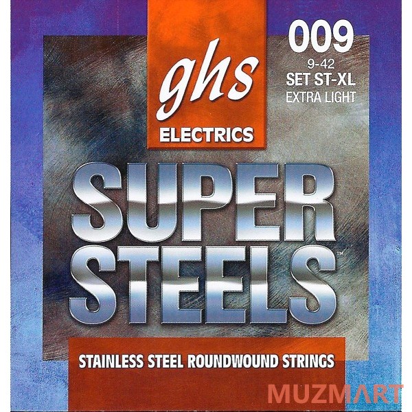 GHS ST-XL Extra Light Струны для электрогитары