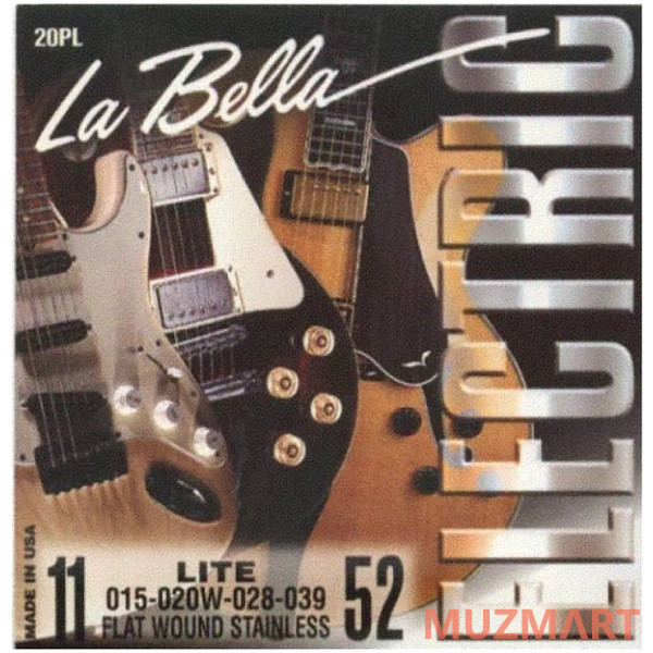 La Bella 20PL Light Струны для электрогитары