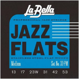 La Bella 20PM Medium Струны для электрогитары 13-53