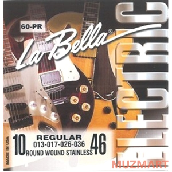 La Bella 60 PR Regular Струны для электрогитары