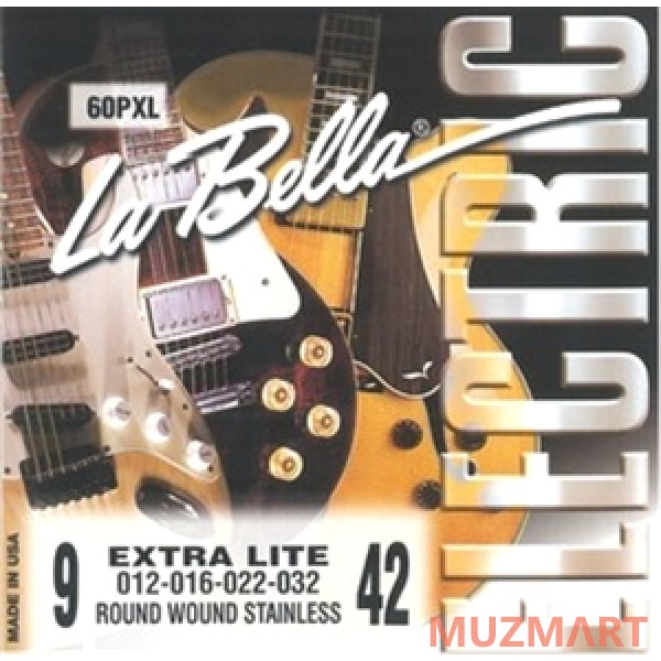 La Bella 60PXL Струны для электрогитары