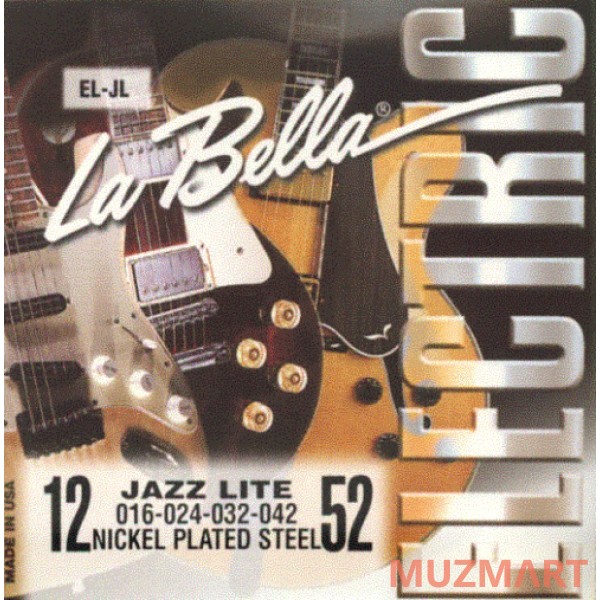 La Bella EL-JL Jazz Light Струны для электрогитары