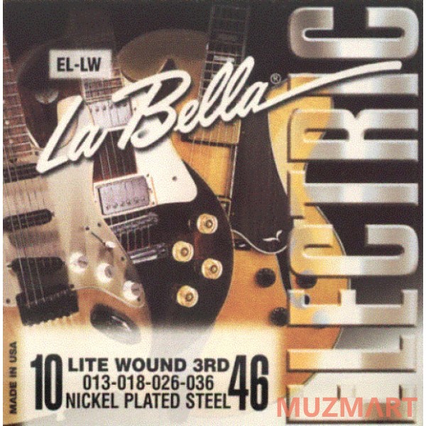 La Bella EL-LW Ligth Струны для электрогитары