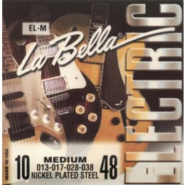 La Bella EL-M Medium Струны для электрогитары