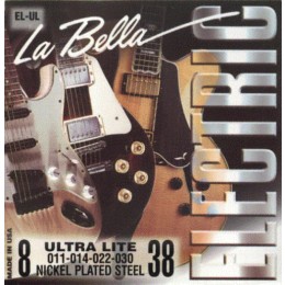 La Bella EL-UL Ultra Light Струны для электрогитары