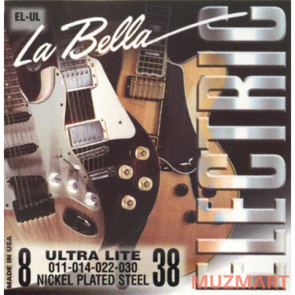 La Bella EL-UL Ultra Light Струны для электрогитары