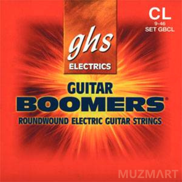 GHS GBCL GUITAR BOOMERS Струны для электрогитары