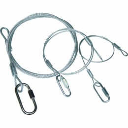 American DJ Safety 0,30 m, Dia: 2mm Страховочный тросик