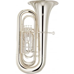 Yamaha YBB-321S Туба Си бемоль, 4 помпы, серебряное покрытие