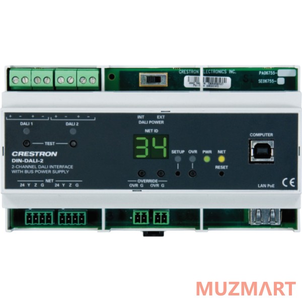 Crestron DIN-DALI-2 Интерфейс