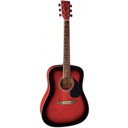 VGS D10 Dreadnought Redburst Акустическая гитара