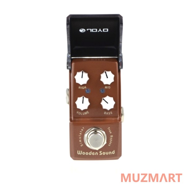 Joyo JF-323 Wooden Sound Acoustic Simulator Педаль эмулятор акустической гитары