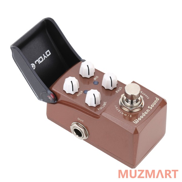 Joyo JF-323 Wooden Sound Acoustic Simulator Педаль эмулятор акустической гитары