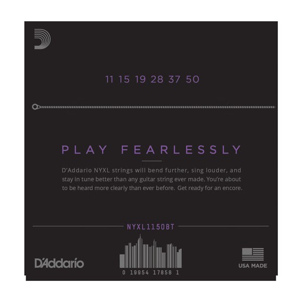 D'Addario NYXL1150BT Струны для электрогитары