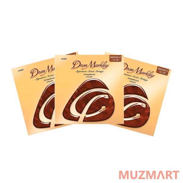 Dean MARKLEY 2004-3PK Струны для акустической гитары