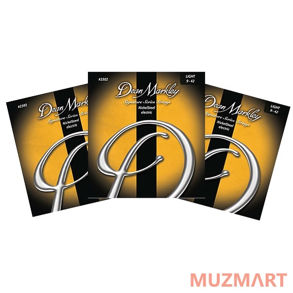 Dean MARKLEY 2502-3PK Струны для электрогитары, 3 комплекта.
