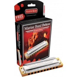 Hohner Marine Band Delux 2005/20 C (M200501X) Губная гармоника с уроками