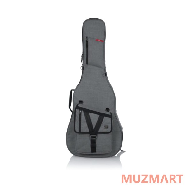 Gator GT-ACOUSTIC-GRY усиленный чехол для акустических гитар