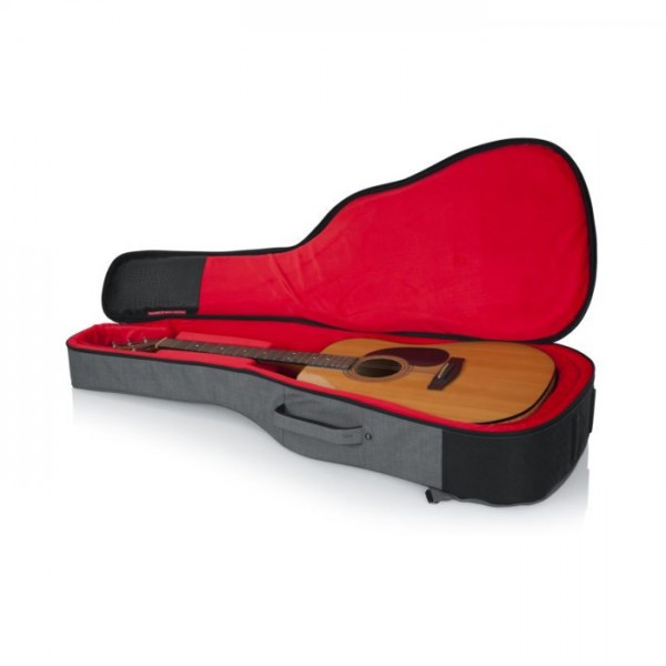 Gator GT-ACOUSTIC-GRY усиленный чехол для акустических гитар
