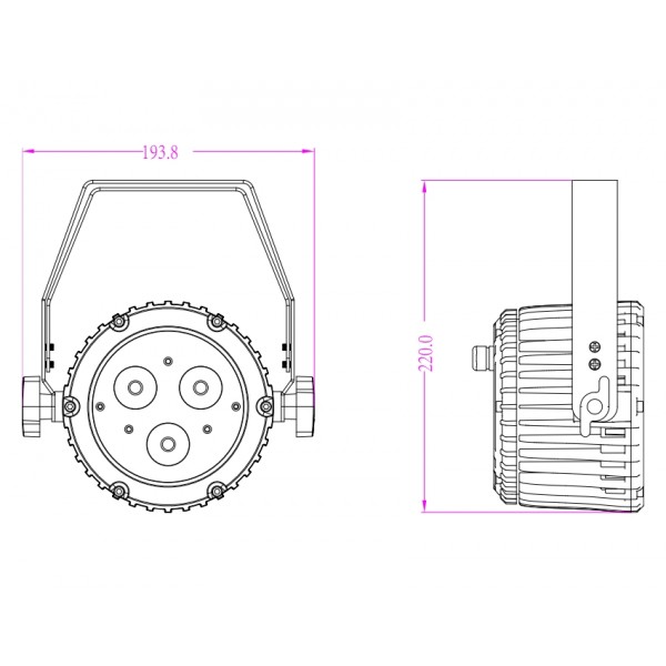 Involight LED PAR35W Светильник светодиодный