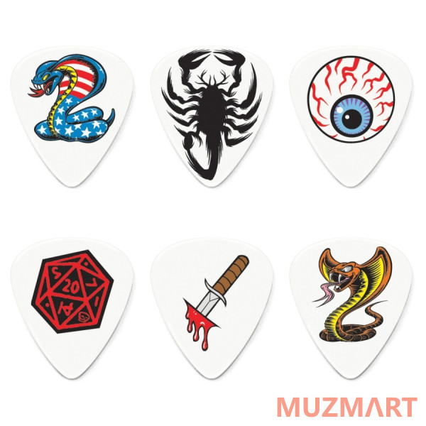 Dunlop BL116P.60 Dirty Donny Series 2 Набор медиаторов (6шт)