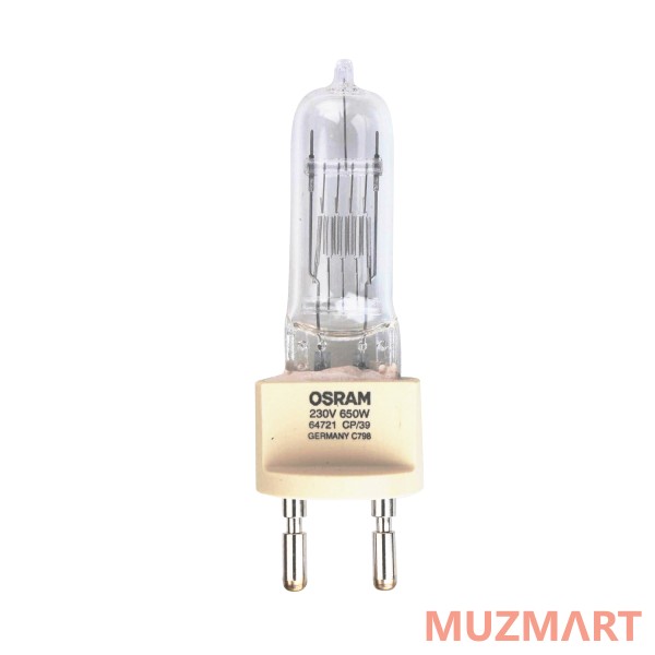 Osram 64721/CP39 Лампа галогеновая 230 В/650