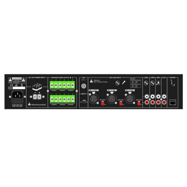 CMX Audio DA-240MT Микшер усилитель 240ватт, Mp3, SD, FM тюнер
