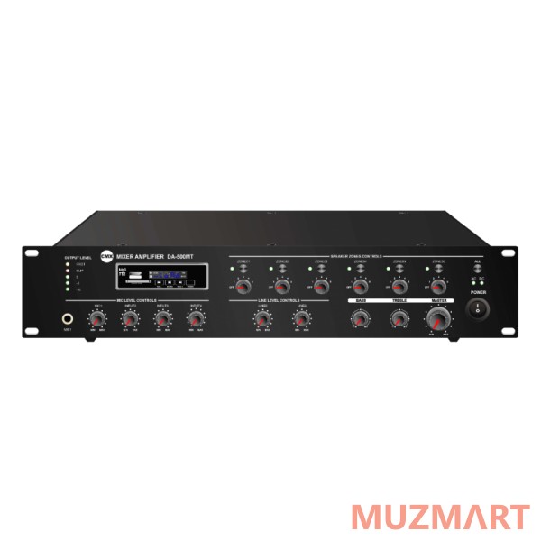 CMX Audio DA-350MT Микшер усилитель 350ватт, Mp3, SD, FM тюнер