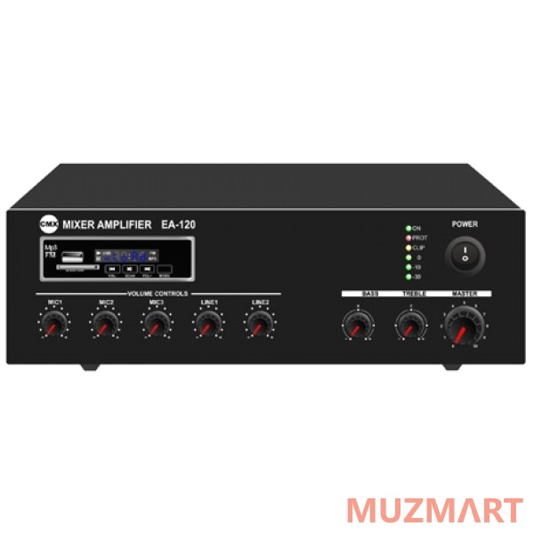 CMX Audio EA-120 Микшер усилитель 120ватт, встроенный Mp3 плеер