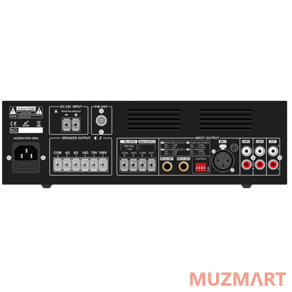 CMX Audio EA-120 Микшер усилитель 120ватт, встроенный Mp3 плеер